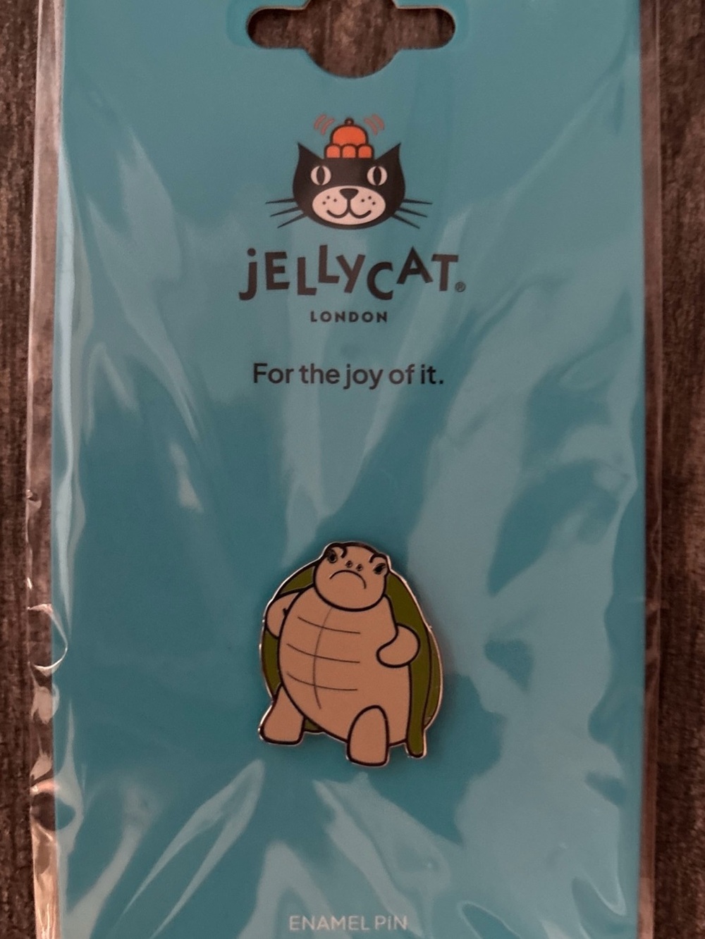Jellycat Enamel Pin 2026 TIMMY TURTLE Perks reward = not for retail sale